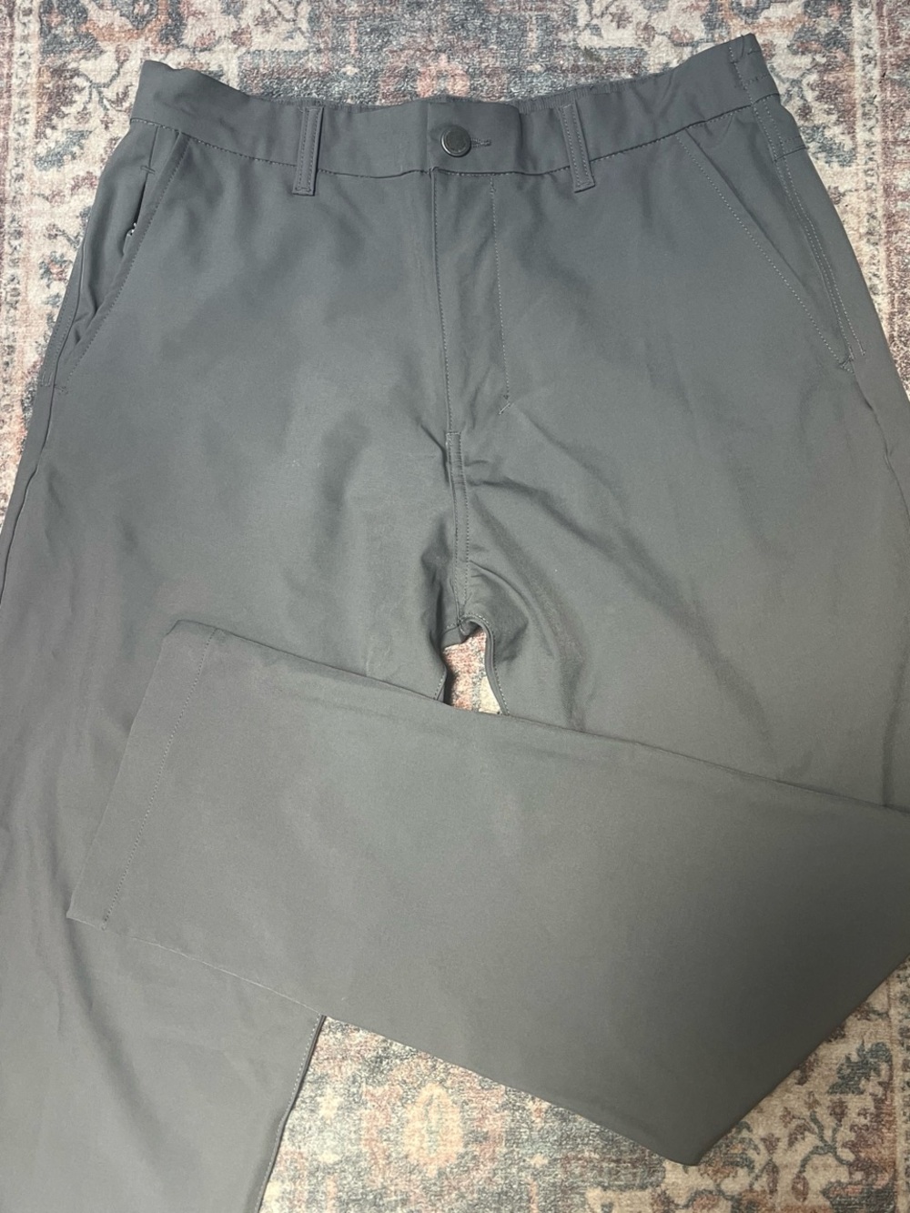 Marc New York Men's Classic Straight Fit Pants - Grey
34/34”